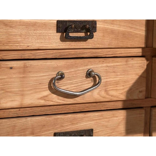 Antique Japanese Multi-Drawer Cabinet For Sale - Image 6 of 13