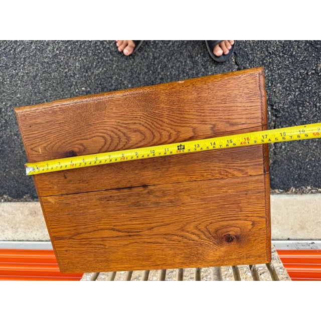 19th Century Federal Style Mahogany Side Table For Sale - Image 11 of 12
