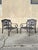 Cast Aluminum Mediterranean Tuscan Scrolling Garden Patio Club Chairs - A Pair For Sale - Image 12 of 12