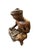 Vintage Chinoiserie Hand-Carved Soapstone Scholar Figurines With Abacus & Tablet, Set of 2 For Sale - Image 4 of 12