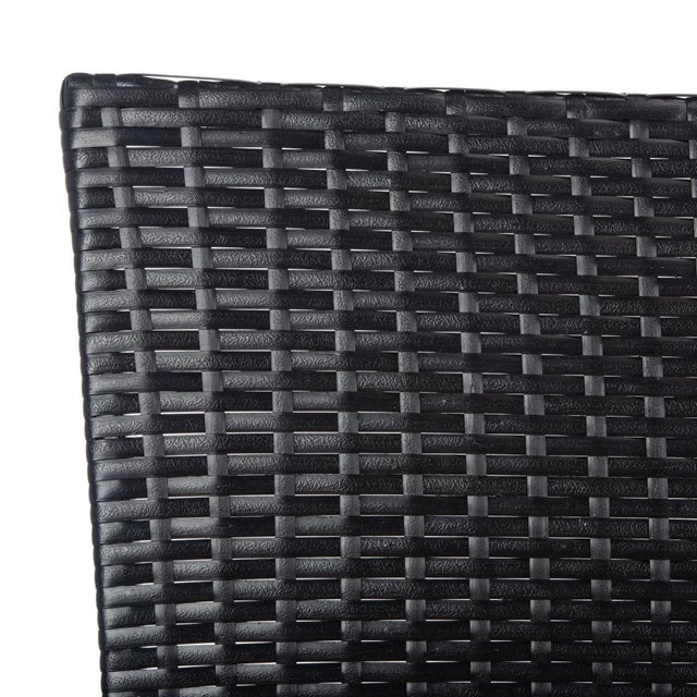 Moore 3-Piece Lounge Set, Black Frame/Beige Cushion For Sale In Philadelphia - Image 6 of 12