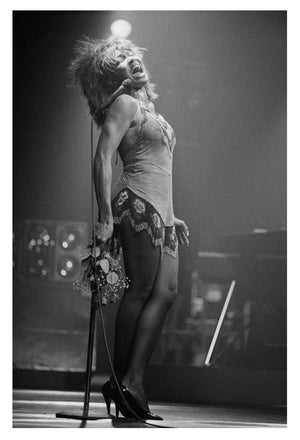 'Tina Turner at Brighton Centre' Unframed Archival Pigment Print