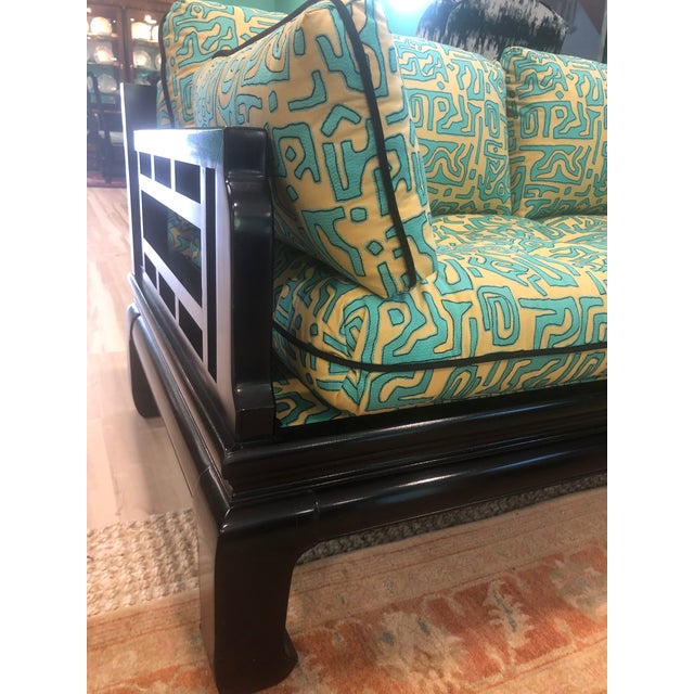 Wood Expertly Restored Century Furniture Tomei Sofa For Sale - Image 7 of 11