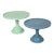 2 Glass Cake Stands by Mosser For Sale