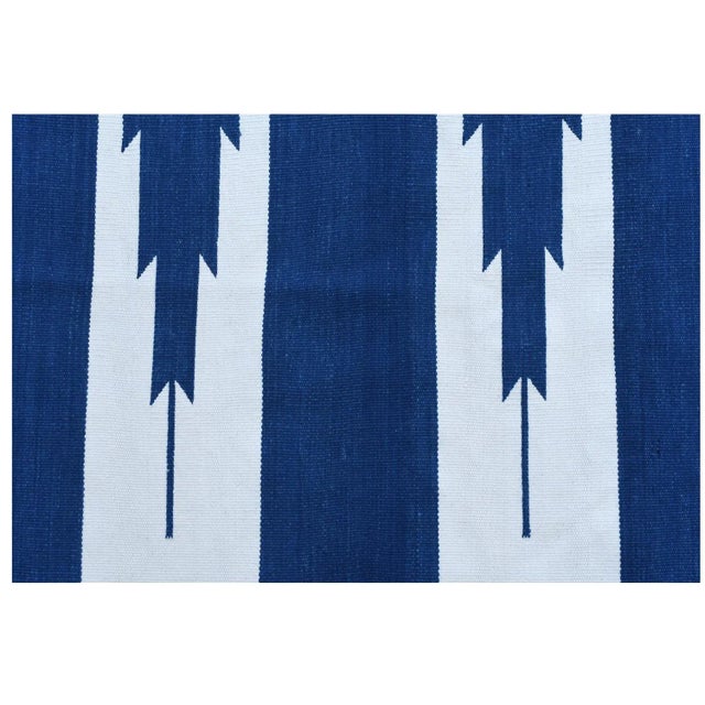 Boho Chic Solange Rug, 6x9, Blue For Sale - Image 3 of 5