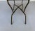Pair of Spanish Mid-Century Modern Style Gilt Iron Benches With X-Stretchers For Sale - Image 15 of 18