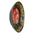 Large Droplet Glazed Ceramic Fruit Bowl or Wall Decoration, 1960s For Sale - Image 4 of 14