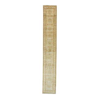 Turkish Oushak Runner Rug 3' x 7'8" #17002 For Sale