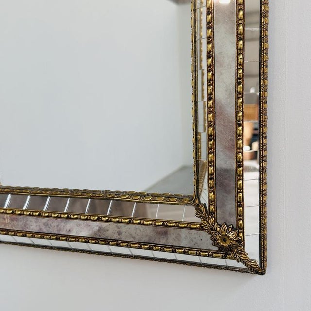 Large Spanish Mosaic Mirror, 1980s For Sale - Image 5 of 11