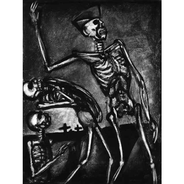 Debout les Morts - Original Etching and Aquatint by G. Rouault - 1948 1948 For Sale