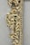 Large 78" Italian Baroque Rococo White Distress Painted Mirror Art Picture Frame For Sale In Philadelphia - Image 6 of 17