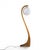 Brown Mid 20th Century Jack Haywood for Modeline Mid Century Serpentine Floor Lamp For Sale - Image 8 of 9