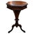 Brown Victorian Octagonal Sewing Table with Fitted Interior, 1800s For Sale - Image 8 of 8