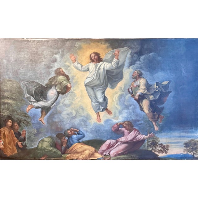 The Transfiguration of Christ, 1750, Oil on Canvas For Sale - Image 11 of 11