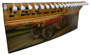 Large Illuminated Advertising Painted Trade Sign by Frazer Nash, 1935