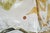A Murano glass centrepiece featuring delicate shades of amber and gold, dating from the second half of the 20th century....