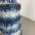 Fat Lava Multi-Color Blue Zigzag Vase from Scheurich, Germany Wgp, 1970s For Sale - Image 14 of 18