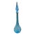 Mid Century Modern Kingfisher Blue Empoli Genie Bottle For Sale
