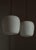 A sculptural and very rare pair of scandinavian modern “funkis” pendant lights by fog & mørup, designed and produced in...
