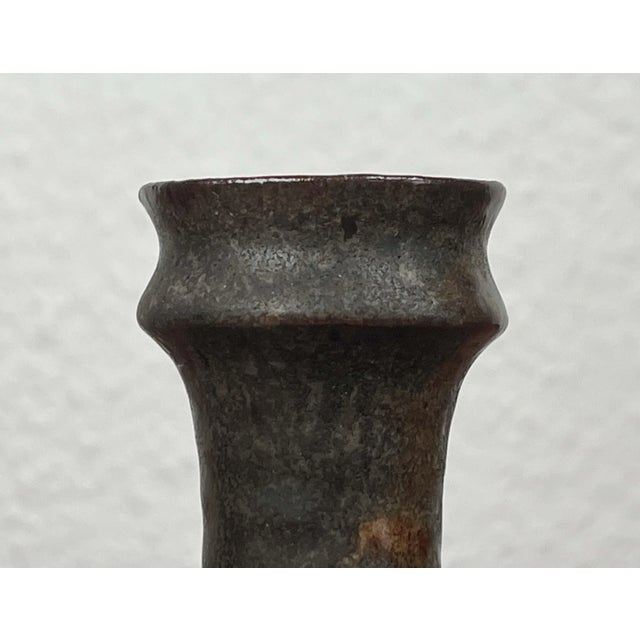 Mid-Century Modern German Studio Pottery Candleholder by Luise Duncker, 1960s For Sale - Image 9 of 18