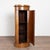 19th century Danish column cabinet crafted with mahogany veneer in a slender cylindrical form. The cabinet features a...