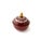 Signed Vintage Suisse Langenthal Oxblood Porcelain Lidded Trinket Box With Gold Finial For Sale In Portland, ME - Image 6 of 10