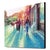 Contemporary A World Where - Original Contemporary Urban Figurative Pointillist Acrylic Painting For Sale - Image 3 of 9