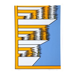 Nicholas Krushenick, Kindergarten, Pop Art Screenprint For Sale