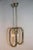 1970s Vintage Italian Gilded Metal Ceiling Light For Sale - Image 5 of 7