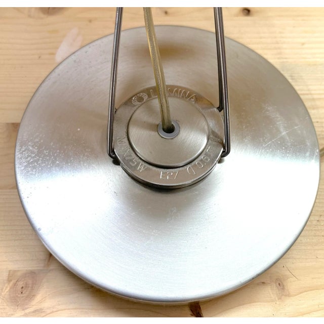 Metal Table Lamp by Yaacov Kaufmann for Lumina For Sale - Image 7 of 11
