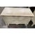 Offered is a vintage antique white chest by Interior Crafts. This piece features smooth gliding drawers and ornate carved...