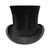 Brown 19th Century Top Hat and Leather Hat Box For Sale - Image 8 of 12