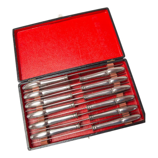 French Empire Model Table Knives from Ercuis, 1900-1915, Set of 12 For Sale