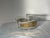 Vintage Leaf Pattern Gold Trimmed Bowl For Sale - Image 10 of 11