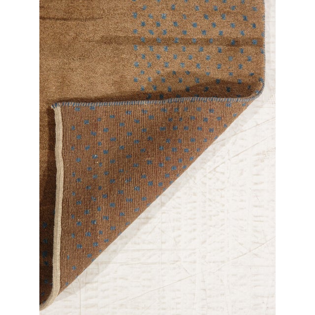 1980s Vintage Hand-Knotted Persian Gabbeh Rug 8'6" X 11'1" For Sale - Image 5 of 6