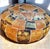 Step Into Old-World Elegance: Rare Vintage Egyptian Leather Poufs For Sale - Image 4 of 5