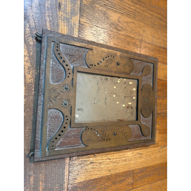 French Brass Picture Frame, Circa. 1910 For Sale - Image 11 of 14