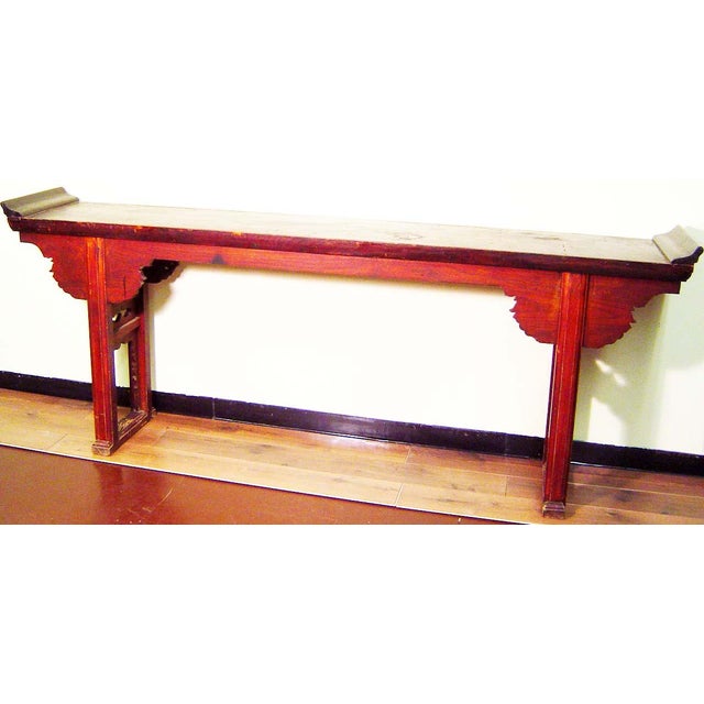 Antique Chinese Ming Altar Table (3138), Zelkova Wood, Circa 1800-1849 For Sale - Image 9 of 9