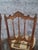 Brown Antique Carved Louis XVI Flying Chairs, 1890s, Set of 2 For Sale - Image 8 of 10
