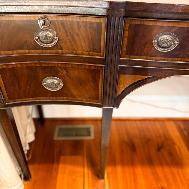 Wood Antique Federal Style Sideboard For Sale - Image 7 of 12