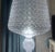 Crystal Texture Glass Table Lamp For Sale - Image 4 of 4