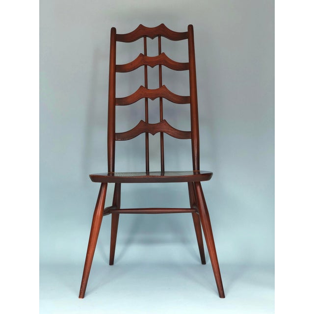 Ercol ladder back dining chairs store
