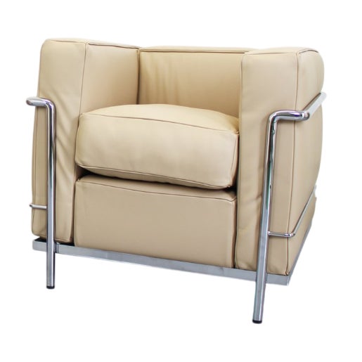 LC2 Chair by Le Corbusier for Cassina, 2000s For Sale