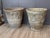 Neoclassical Pair of 19th Century Neapolitan Terracotta Garden Pots With Masks and Swags For Sale - Image 3 of 12