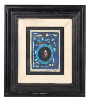 Manuel D'assumpção, Abstract Composition, 1963, Mixed Media on Paper