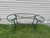 Brown Jordan Roma Table Frame and Weighted Umbrella Base With Canvas Umbrella For Sale - Image 10 of 15
