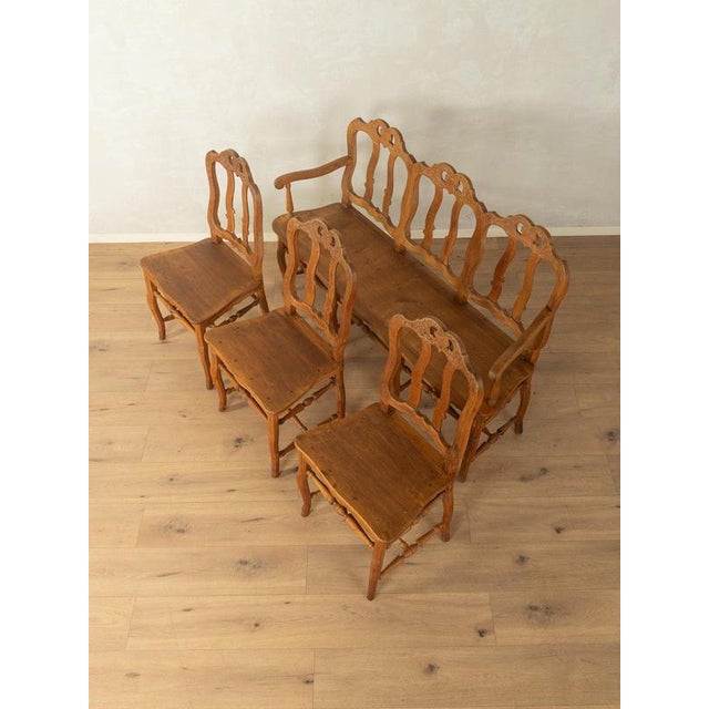 Antique Seating Set, Set of 4 For Sale - Image 4 of 18