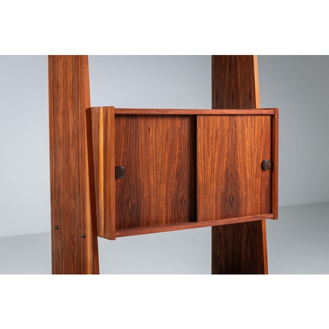 Italian Bookcase with Shelves and Storage, 1960s For Sale - Image 11 of 18