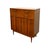 Mid-Century Modern Vintage Mid-Century Modern 5 Drawer Dresser With Diamond Parquet Accent Inlay and Dovetailed Drawers For Sale - Image 3 of 9