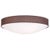 Kant Ceiling Lamp in Brown Textile & Opal Acrylic from Konsthantverk For Sale - Image 3 of 6